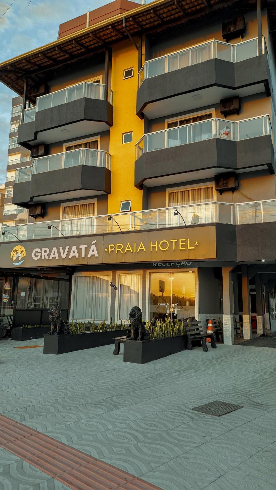 Gravata Praia Hotel - Frente Mar Navegantes Eksteriør billede